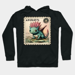 Axolotl Stamp Hoodie